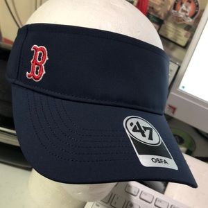 Boston Red Sox MLB ‘47 Forward Repetition Performance Adjustable Visor Hat Cap